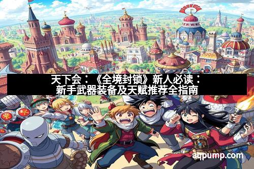 天下会：《全境封锁》新人必读：新手武器装备及天赋推荐全指南